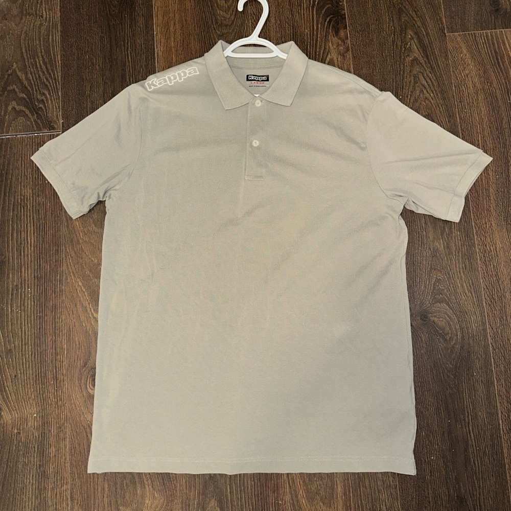 Kappa Polo Shirt – Grey – Size L